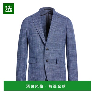 1h可退 香港直邮Tagliatore 男士 西装外套 blue蓝色 舒适时尚