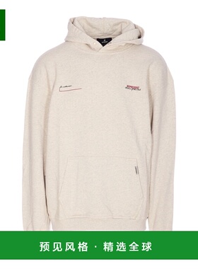 香港直邮Represent 男士针织衫 MLM427030 SS2026 白色 连帽卫衣