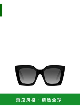 香港直发CELINE思琳女士亮黑色方框太阳镜简约百搭CL40130I.眼镜