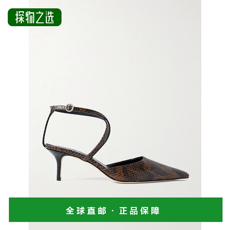 香港直邮aeyde 女士 Salome 蛇皮质感浅口鞋 A11PUNGEP55ST177SS2