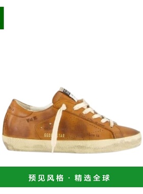香港直邮Golden Goose Deluxe Brand 圆头低帮休闲鞋 GWF00105.F0