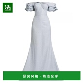 美国直邮 teri jon 1h可退 女士 连衣裙场合礼服长裙荷叶边高