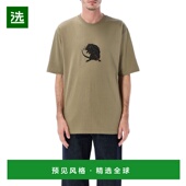香港直邮Stussy 长款 斯图西 1h可退 男士 Range 棉质T恤 1905142