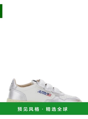 1h可退 香港直邮AUTRY 婴儿 'Kidstripes' Blend 白色低帮带Logo