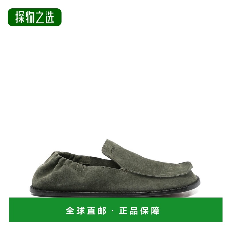 香港直邮1h可退 LOEWE 罗意威 男士 Flex 绒面革乐福鞋 MLFL290X0