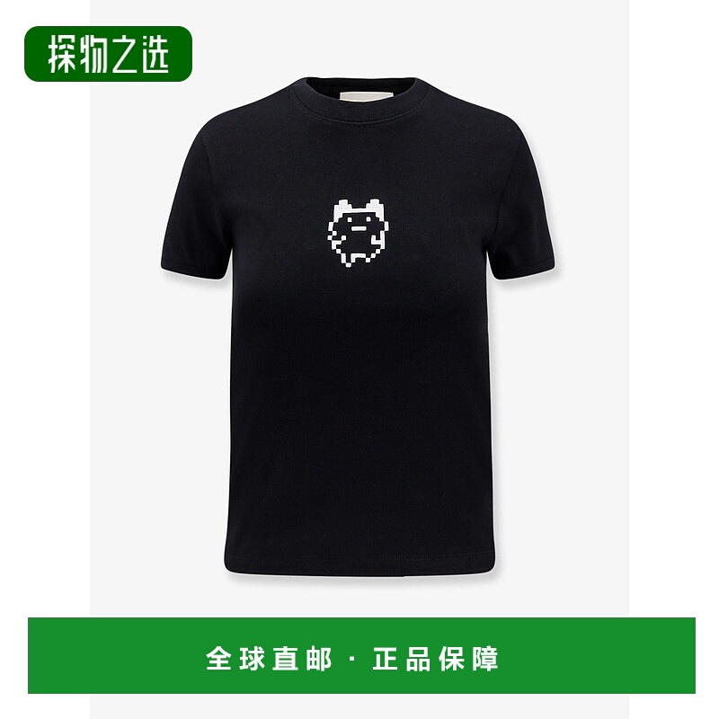 香港直邮Coperni 女士 x Tamagotchi 有机棉T恤 COPBJS07F5012BLK