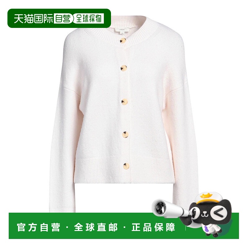1h可退 香港直邮VINCE 女士 针织开衫 beige米色 舒适时尚