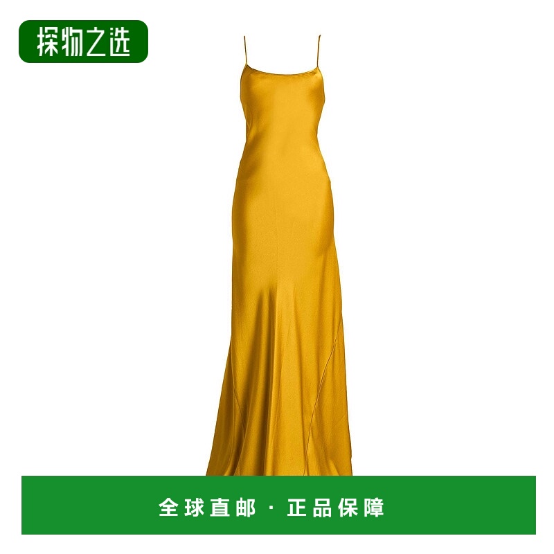 香港直邮VICTORIA BECKHAM 维多利亚·贝克汉姆 女士 长款连衣裙