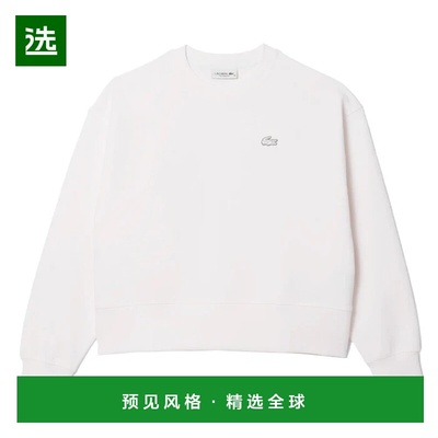 香港直邮LACOSTE 女士卫衣 SF5614BIANCO CO 白色 FELPA DONNA OV