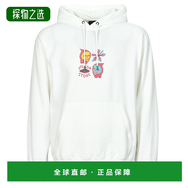 欧洲直邮Volcom 男士 EARTH TRIPPER PO 卫衣 白色