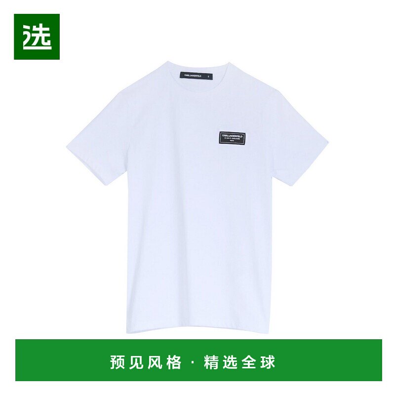 香港直邮KARL LAGERFELD 男士T恤 KM75505255222410 AW2025