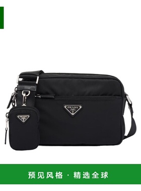 香港直邮Prada 徽标单肩包 1BC167RV44斜挎包