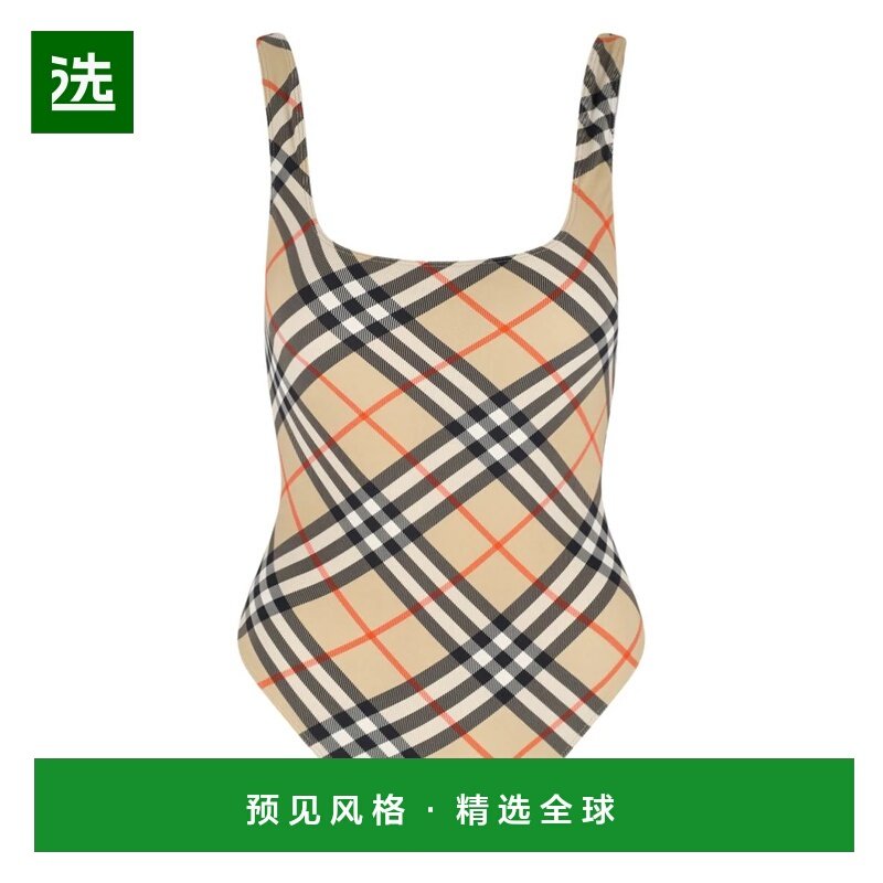 香港直邮BURBERRY 女士泳装 8120073B9368 SS2026 花色 SABINA CH,运动/瑜伽/健身/球迷用品,分体泳衣,淘宝优惠券,粉丝福利购,淘宝优惠卷