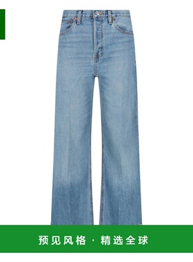 香港直邮RE/DONE 女士牛仔裤 14803WHRWDCFVINTAGEBIKERBLUE