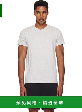 1h可退 香港直邮SKIMS 男士 灰色 Cotton Classic T 恤 TPTSH5701