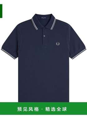 香港直邮FRED PERRY 男士POLO衫 FPM3600P55Z47 AW2025 蓝色