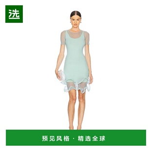 香港直邮Simkhai 女士 Jett 短袖迷你包臀裙 连衣裙2251142K