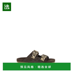 香港直邮BURBERRY 男士凉鞋 8118887C1170 SS2026 棕色 Embroider