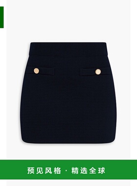 1h可退 香港直邮Frame Denim 女士 精饰羊毛迷你半身裙 WS25KSK00