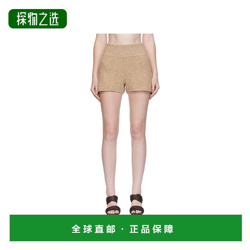 香港直邮Rick Owens 弹性针织短裤 RP02E4698KWP