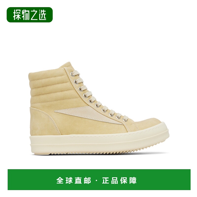 香港直邮Rick Owens Drkshdw Vintage高帮运动鞋 DS01E3810CVSLVS