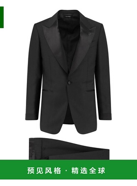 1h可退 香港直邮TOM FORD 男士西服 2EEPT1WES01NAA SS2026 黑色