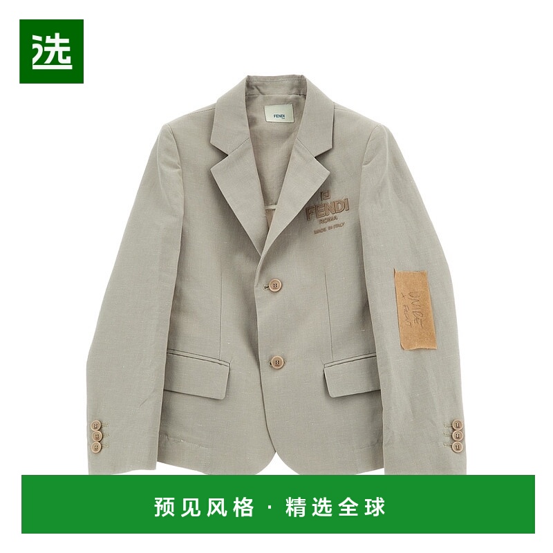 香港直邮Fendi 徽标细节外套 JMA282AMI4