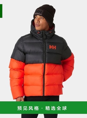 欧洲直邮Helly Hansen 男士橙色聚酯ACTIVE蓬松夹克海丽汉森