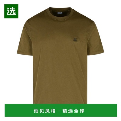 1h可退 香港直邮cp company 男士 圆领T恤 18CMTS031A005100W