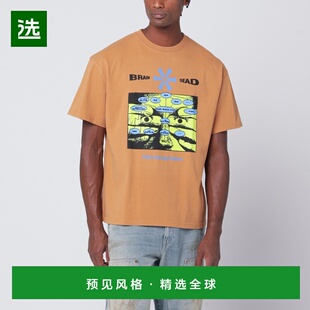 1h可退 香港直邮Brain Dead 男士 Cumin-coloured Information Ag