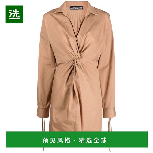 ANDREĀDAMO 女士 棉质迷你连衣裙 ADPS23DR01950473