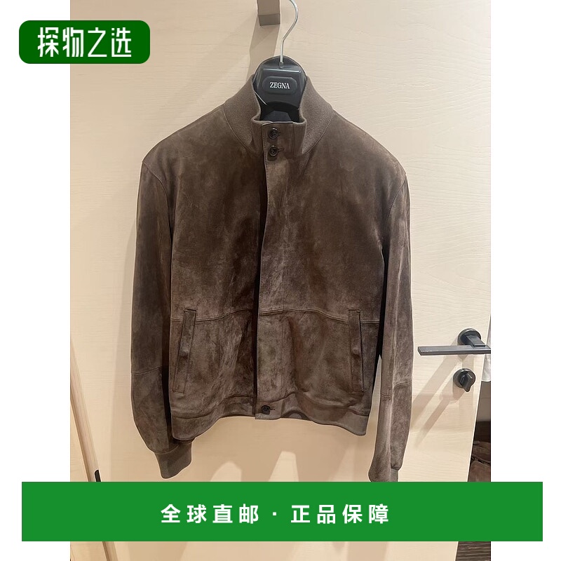 香港直邮Zegna 长袖皮质夹克 UGPSPA2G182