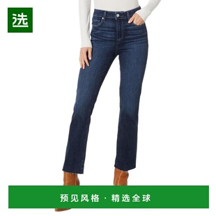 1h可退 【美国直邮】Paige Cindy Raw Hem 高腰直筒牛仔裤 船难色