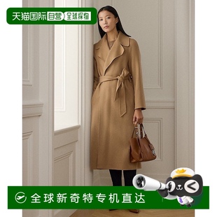 Leonarda 欧洲直邮RalphLauren拉夫劳伦 裹身大衣羊绒