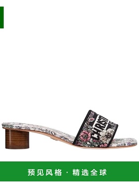 香港直邮Dior 图案高跟凉鞋 KCQ902UEC