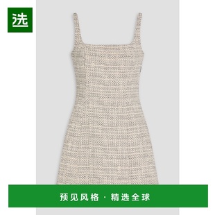 棉质花呢迷你连衣裙 1h可退 Edie 女士 R25S2126YT 香港直邮Staud