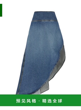 香港直邮Alaïa 女士 不对称短裙 AA9J0561T536A blue蓝色 舒适时