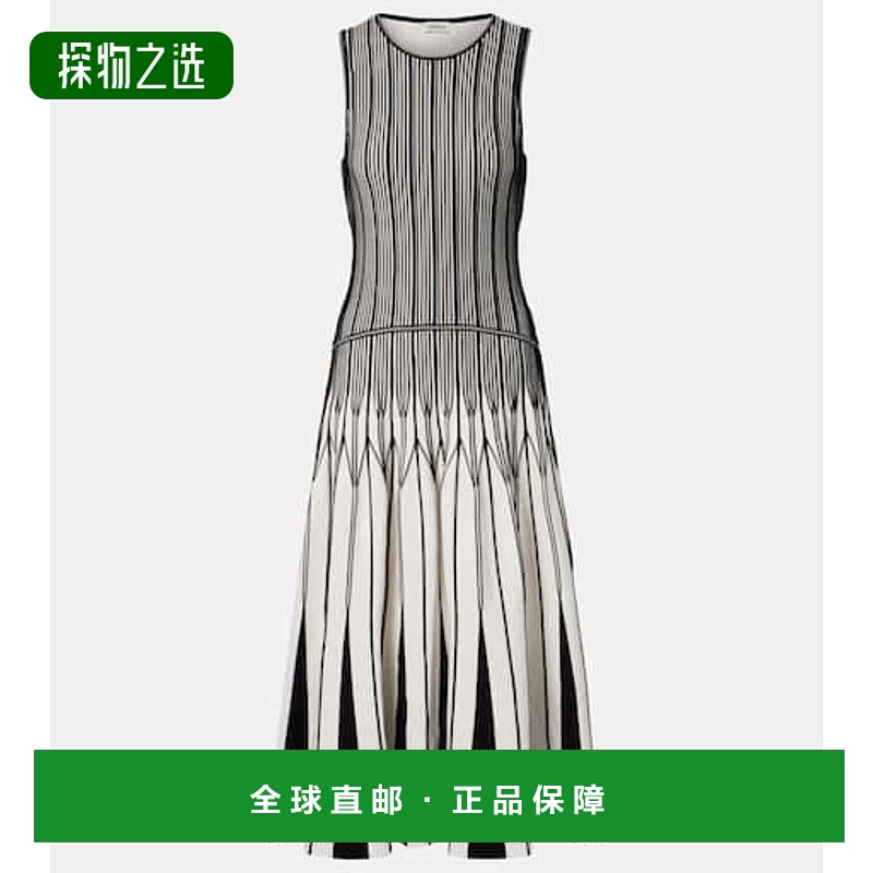 香港直邮Simkhai 女士 Oaklen 针织中长连衣裙 black黑色 舒适时