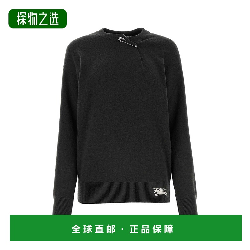 1h可退 香港直邮Burberry 巴宝莉 女士 EKD 安全別針針織套衫 808