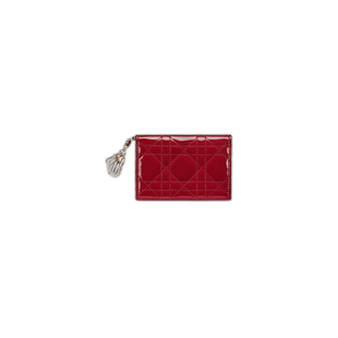 欧洲直邮Christian Dior克里斯汀·迪奥Lady Dior手提包樱桃红色