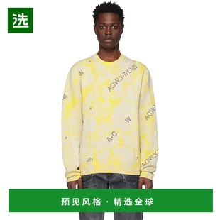 香港直邮A 灰色圆领毛衣 COLD 男士 ACWMK084针织 WALL 1h可退