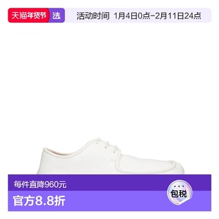 1h可退 香港直邮marsell 男士 绑带鞋 white白色 舒适时尚男鞋