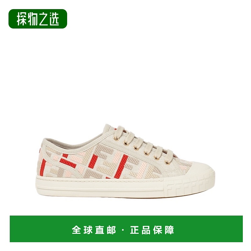 香港直邮Fendi Domino 低帮运动鞋 8E8325ARIV