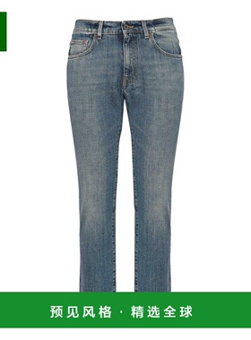 香港直邮FAY 男士牛仔裤 NTM8251199LXQOU201 AW2025 蓝色 5 Pock