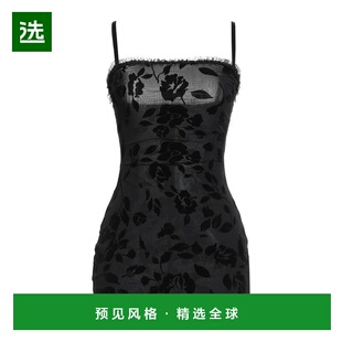 1h可退 香港直邮Danielle Guizio 女士 短款连衣裙 black黑色 舒