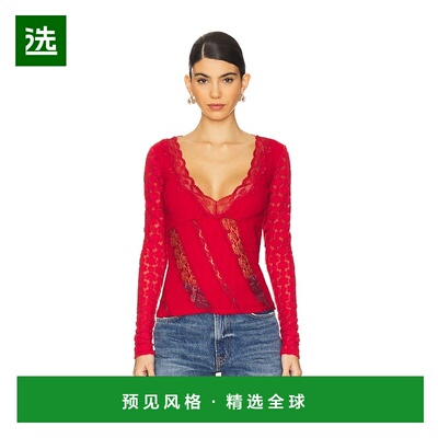 1h可退 香港直邮FreePeople自由人x This Could Be Us女士上衣