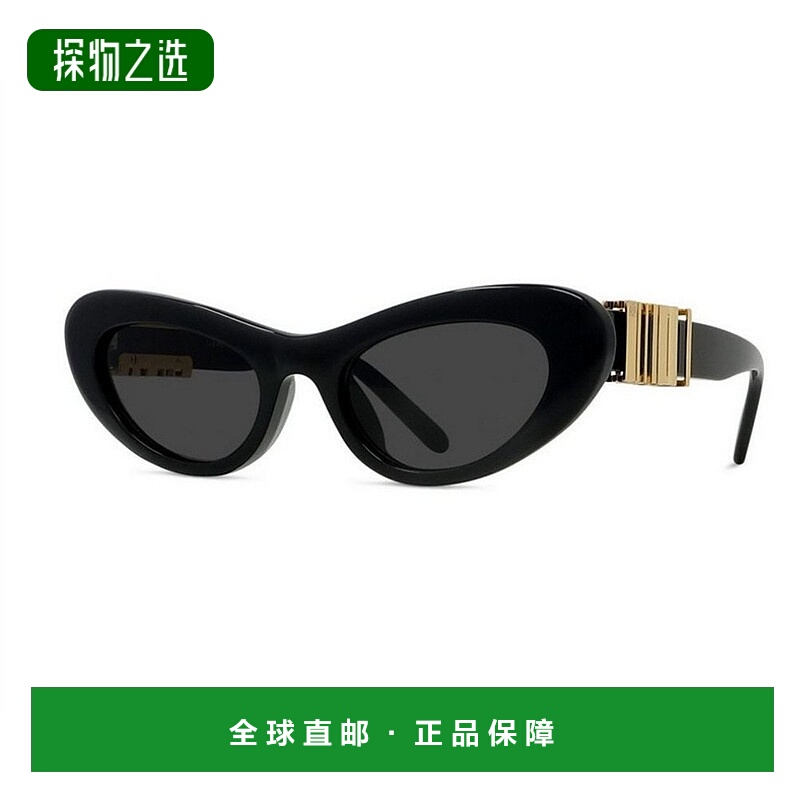 1h可退 香港直邮LOEWE 罗意威 女士 LW40156U 01A 窄款太阳镜 LW4