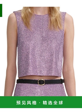 香港直邮SELF-PORTRAIT 女士背心吊带 PF25023TL SS2025 紫色