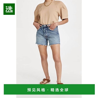 【美国直邮】Agolde|Riley 高腰修身短裤 Outsider