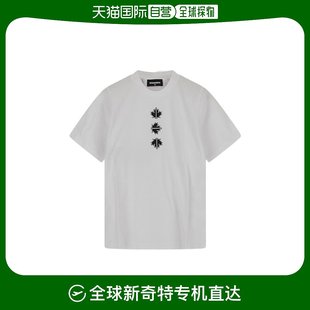 DQ1102D008DDQ10 T恤 徽标短袖 香港直邮Dsquared2